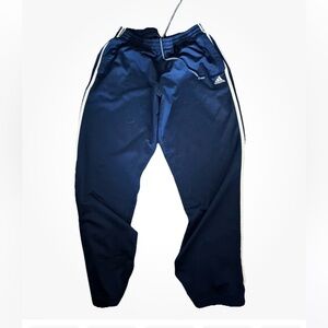 Adidas Tapered Leg Men's Blue Track Pants Large